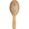 Olivia Garden Bamboo Touch Brush Eco-conscious Bamboo Detangle Massage Hair Brush Size M Black Medium