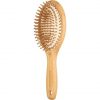 Olivia Garden Bamboo Touch Brush Eco-conscious Bamboo Detangle Massage Hair Brush Size M Black Medium