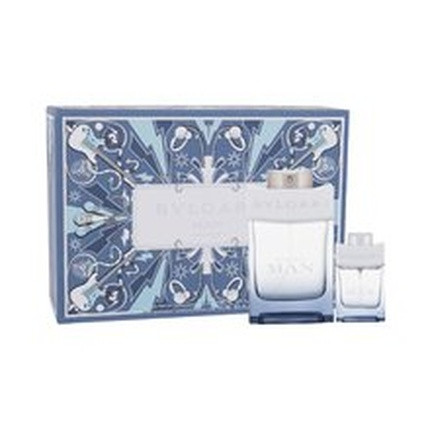 Bvlgari Man Glacial Essence Gift Set - Eau De Parfum 100 Ml And Eau De Parfum 15 Ml