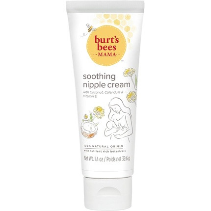 Burt's Bees Nipple Cream Soothing Nipple Balm for Breastfeeding 39.6g