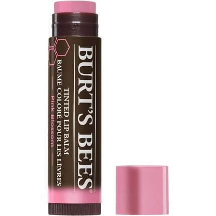 Burt's Bees 100% Natural Moisturizing Tinted Lip Balm Pink Blossom