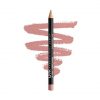 NYX Professional Makeup Slim Lip Pencil Long-Lasting Creamy Lip Liner Pale Pink