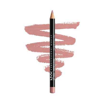 NYX Professional Makeup Slim Lip Pencil Long-Lasting Creamy Lip Liner Pale Pink