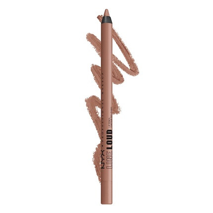 NYX Professional Makeup Line Loud Lip Liner with Jojoba Oil and Vitamin E Medium Neutral Nude 05 Global Citizen