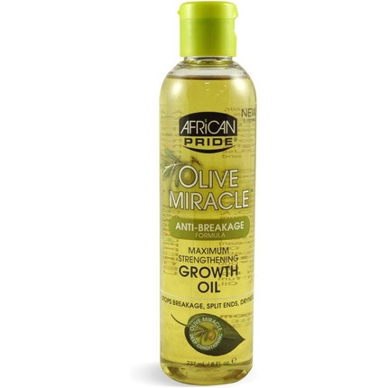 African Pride Olive Miracle Anti-Breakage Maximum Strengthening Growth Oil 237ml/8 fl.oz