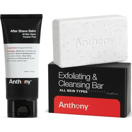 Anthony After Shave Balm for Men Cooling Lotion with Vitamins A C & E Aloe Vera and Natural Botanical Extracts 3 Fl Oz