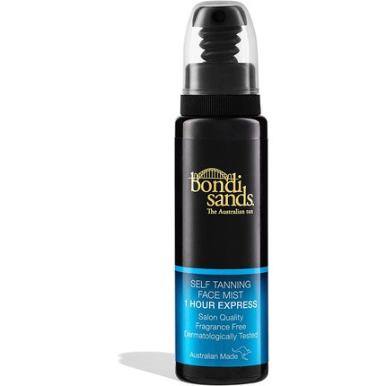 Bondi Sands 1-Hour Express Self Tanning Face Mist Lightweight Fragrance-Free Formula 70mL