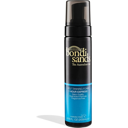 Bondi Sands 1-Hour Express Self Tanning Foam Lightweight Fragrance-Free Formula 200mL 6.76oz