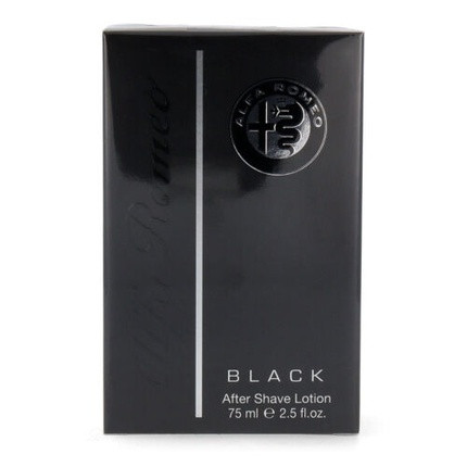 Alfa Romeo Black After Shave Lotion for Men 75ml