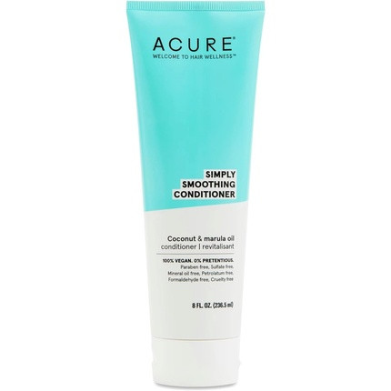 Acure Simply Smoothing Conditioner Coconut & Marula Oil 8 fl oz 236.5 ml