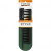 Cantu Hair Accessories Style Carbon Fibre Combs 2 Count