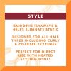 Cantu Hair Accessories Style Carbon Fibre Combs 2 Count