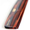 Uppercut Deluxe CT5 Tortoise Shell Comb - Detangling Wide Tooth Comb for Long and Short Hair Styles