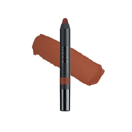 Nudestix Intense Matte Lip Cheek Pencil Lipstick Lip Liner Cheek Blush Tint Multi Use Makeup Long Lasting Color Smooth Coverage Shade Fringe