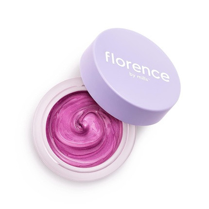 Florence by Mills Mind Glowing Peel Off Mask Purple Detoxifying Face Mask Skincare Reset Vegan Cruelty-Free