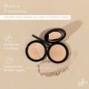 Glo Skin Beauty Pressed Base Powder Foundation Makeup Honey Light - Flawless Coverage for a Radiant Natural Second-Skin Finish