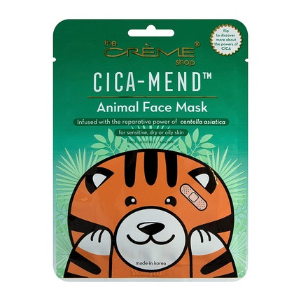 Cica-Mend Animated Tiger Face Mask