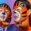 Cica-Mend Animated Tiger Face Mask