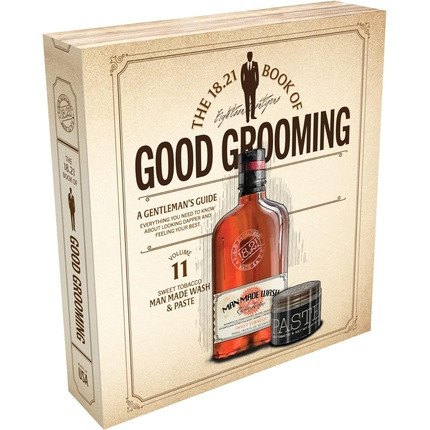 18.21 Man Made Book of Good Grooming Volume 11 Set Sweet Tobacco for Men