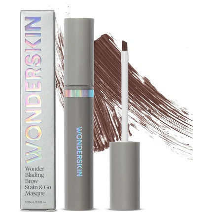 Wonderskin Wonder Blading Brow Stain & Go Masque Dark Brunette