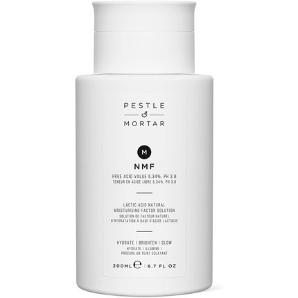 Pestle & Mortar NMF 5.34% Lactic Acid Facial Toner Pore Minimizer Hydrating Face Exfoliator Alcohol Free Cruelty-Free 200ml