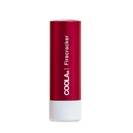 COOLA Organic Tinted Lip Balm & Mineral Sunscreen with SPF 30 0.15 Oz Firecracker