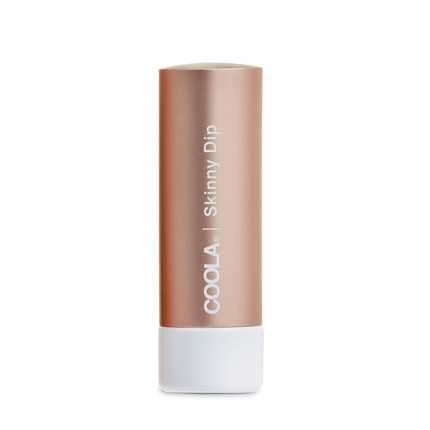 COOLA Organic Tinted Lip Balm & Mineral Sunscreen with SPF 30 0.15 Oz Skinny Dip