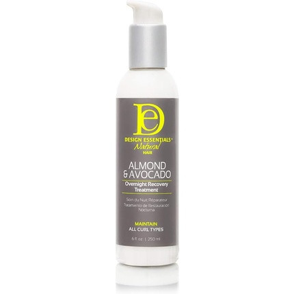 Design Essentials Natural Hair Almond & Avocado Overnight Recovery Treatment