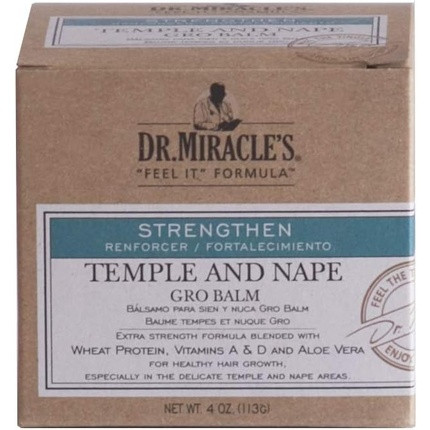 Dr. Miracles Temple and Nape Gro Balm 4oz Treatment for Unisex