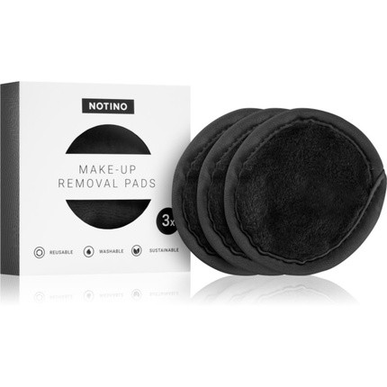 Notino Spa Collection Make-up removal pads - Black, 3 pads