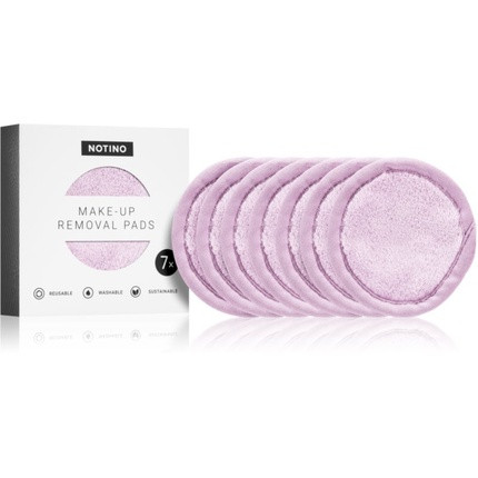 Notino Spa Collection Make-up removal pads - Lilac, 7 pads