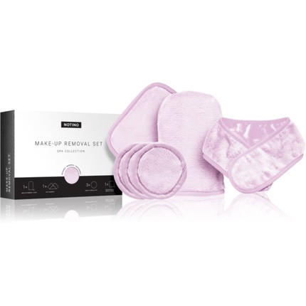 Notino Spa Collection Make-up removal set in microfiber - Lilac