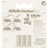 Gillette Contour Plus Razor Replacement Blades 5 Count