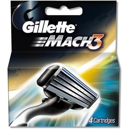 Gillette M3 Gillette Mach 3 Blades - Pack of 4