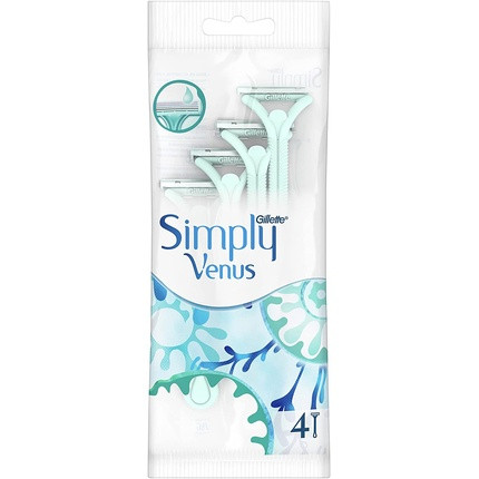 Venus 2-Blade Disposable Razor 4 Count