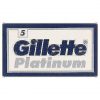 5 Gillette Platinum Double Edge Razor Blades (5 Count)