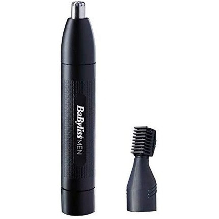 BaByliss MEN E652E Nose and Ear Hair Trimmer with Eyebrow Attachment