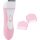 True Smooth by Babyliss 8772BU Bikini Trimmer with 2 Comb Guides Portable Wet/Dry Use Precision Trimming for Gentle Cutting Battery Operated Cordless Shaving Legs Underarms Bikini Line Pink/White