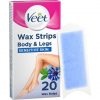 Veet Wax Strips for Sensitive Skin 20 Strips