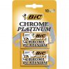 BIC Chrome Platinum Double Edge Safety Razor Disposable Single Blades Stainless Steel 10 Count