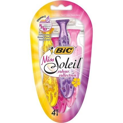 Bic Miss Soleil Colour Collection Women's Razor