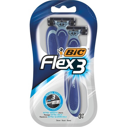 BIC Flex 3 Comfort Disposable Razors 3 Count