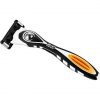 BIC Hybrid 5 Flex Refillable Men's Razor Kit with Nano-Tech Titanium 5-Blade Refills - 3 Piece Set