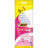 Change title to: Bic Twin Lady Sensitive Disposable Razor 5 + 1