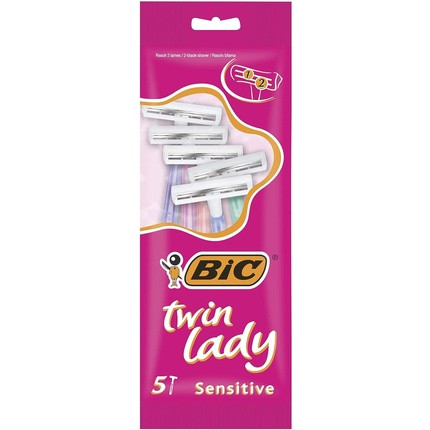 BIC Twin Lady Sensitive Razor 5 Count