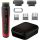 Rowenta TN94 8 in 1 Trimmer Face Hair and Body Shaver 100-240V Auton.120 min 32 Settings Wet&Dry Red