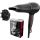 Rowenta x Karl Lagerfeld CV591L Powerline Hair Dryer 2100W with Ion Booster and Thermo Control - Black/Red