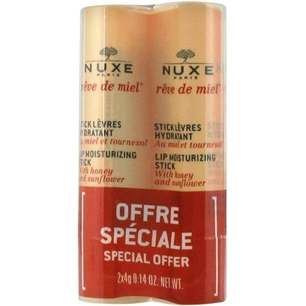 Nuxe Reve Honey Lip Stick 4g - Pack of 2