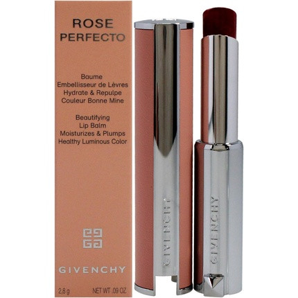 Givenchy Rose Perfecto Plumping Lip Balm N37 Rouge Graine for Women 0.09 oz