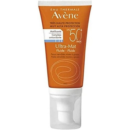 Avène Ultra Mat Fluid Sunscreen SPF 50+ 50ml